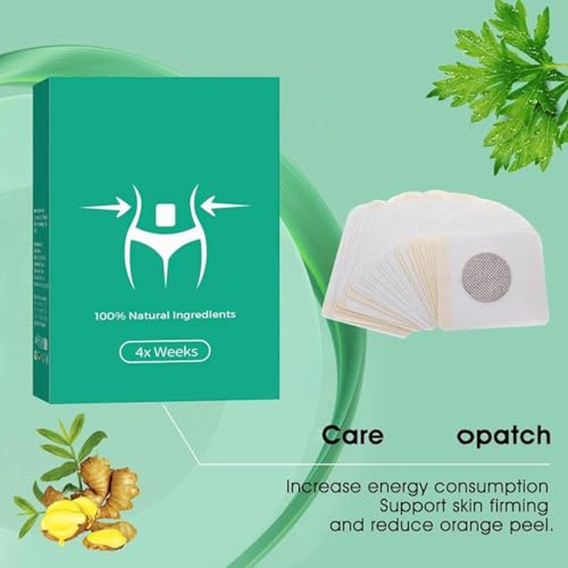 Patches Body Care Patch, Body Patch Para Bajar De Peso, Bodypatch Natural Ingredients for Women Girls (60pcs)