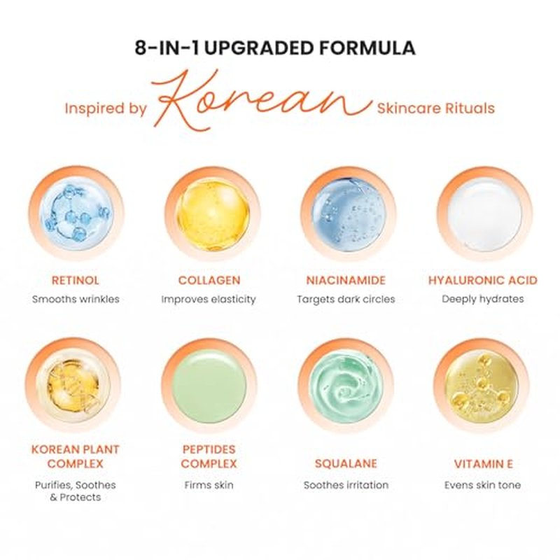 VELAMO ADVANCED Retinol Eye Balm Stick: Made in Korea, Travel Essentials, Upgraded 8-in-1 Formula with Collagen, Niacinamide & Peptides ? Under Eye Cream for Dark Circles, Puffiness & Wrinkles 0.35oz