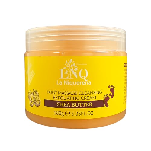 Exfoliante de pies La Niquere?a - Foot Exfoliating Gel for Dry and Cracked Heels ? Deep Moisturizing Dead Skin Remover ? Softens and Smooths Feet