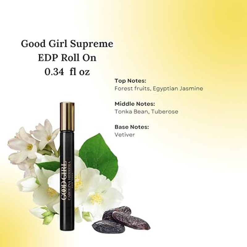 Carolina Herrera Good Girl Perfume For Women Mini EDP Rollerball Gift Set ? 3 x 0.34 Ounce