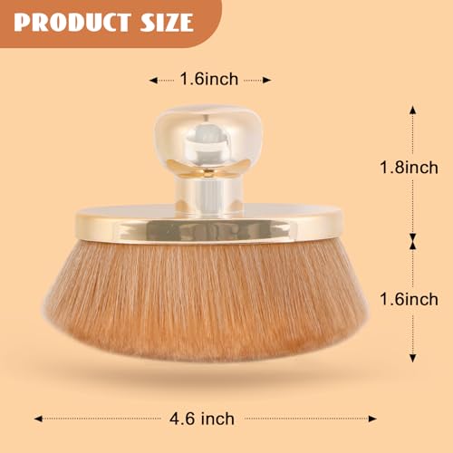 Extra Large Body Makeup Brush for Self Tanner ? 115mm Wide Oval Kabuki Body Brush for Bronzer Blend & Blur, Vegan Fiber Self Tanning Brush for Legs & Body with Drawstring Bag by Yoseng