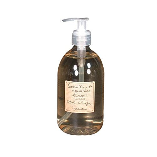 Lothantique Liquid Lavender Soap - Authentic French Formula | 500ml/16.9oz