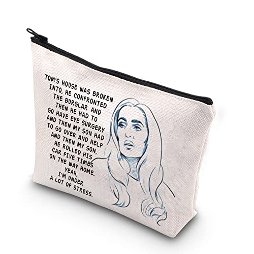 TOM'S HOUSE Women's Reality TV Show Lover Gift Zipper Pouch Makeup Bag