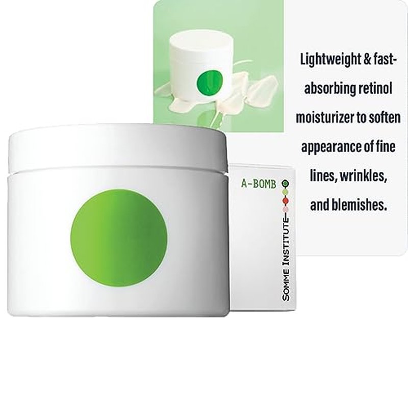 Daily Moisturizer with Retinol | Ultra-Lightweight Oil-Free Anti-Aging Face, Neck, Chest Moisturizer A-Bomb Hydrates, Smooths, Diminishes Hyperpigmentation | 2 Fl Oz