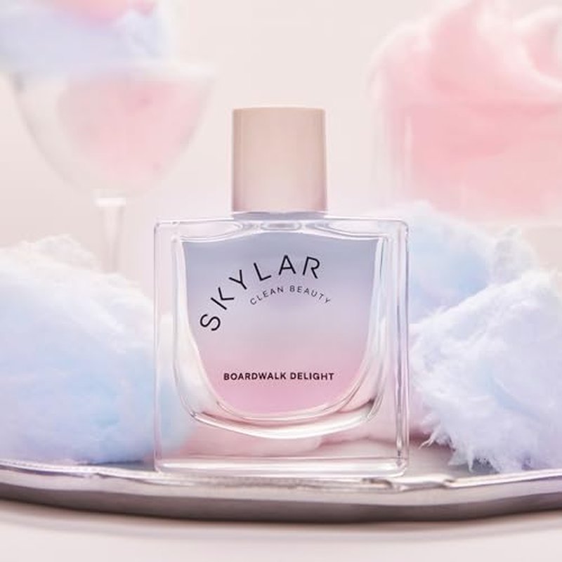 Skylar Boardwalk Delight Eau de Parfum - Hypoallergenic & Clean Perfume for Women & Men, Vegan & Safe for Sensitive Skin - Notes of Cotton Candy, Vanilla & Coconut Milk - 50mL /1.7 Fl oz