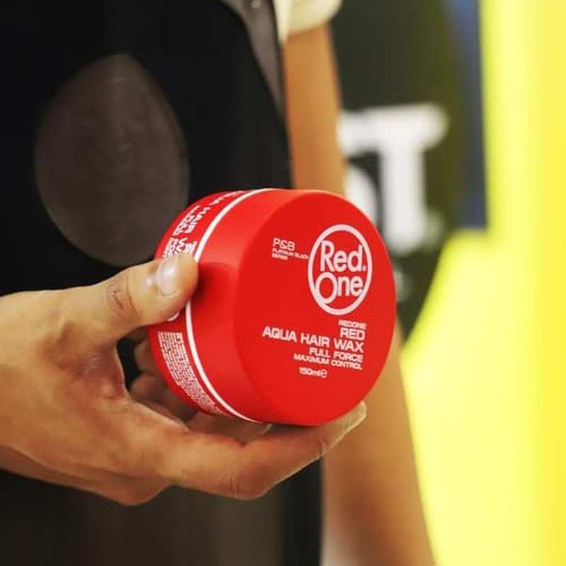 RedOne Aqua Hair Wax Maximum Hold Full Force Hair Gel, 150ml (6 pack) RED