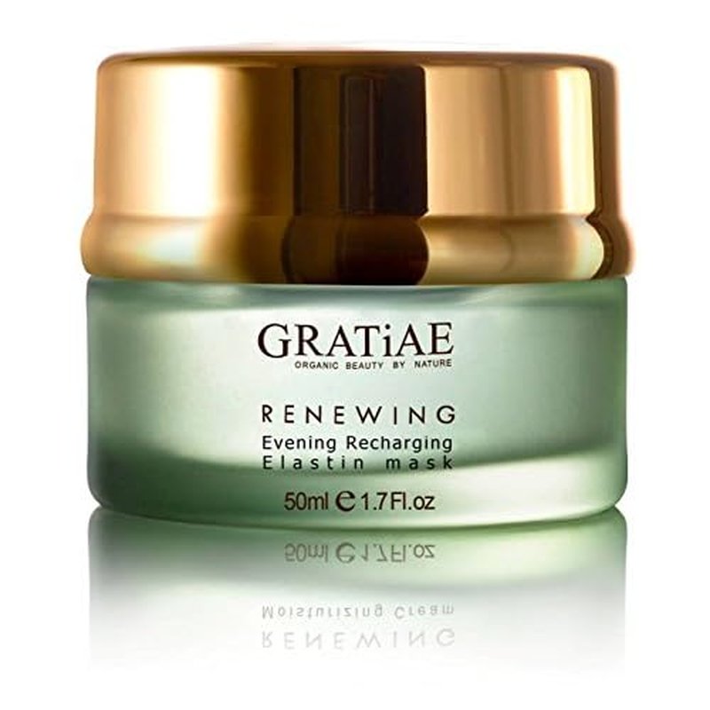 Gratiae Organic Beauty By Nature Renewing Evening Recharging Elastin Mask by Gratiae Organic Beauty By Nature 1.7 Fl oz