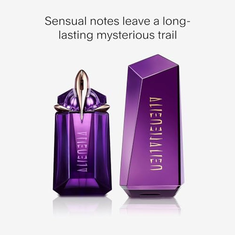 Mugler Alien Scented Body Lotion - Floral, Jasmine & Amber Women's Perfume Body Moisturizer - 6.7 Fl Oz