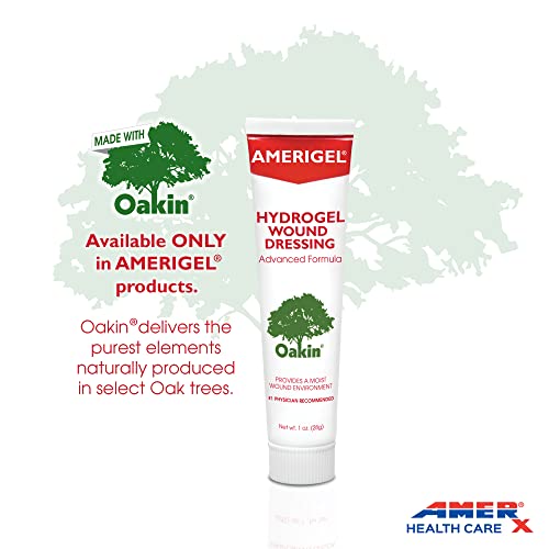 AMERIGEL - Bundle of 1oz Hydrogel Wound Dressing and 6oz Care Lotion