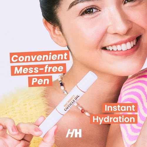 Handmade Heroes Cuticle Strengthening 8% Colloidal Oat Cuticle Oil Pen Rejuvenate Nail Nourish Repair Cuticles Vegan Cruelty Free Cuticle Oil helps grow nails fast manicure pedicure set (4pc Set)