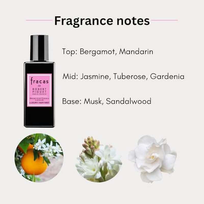 Robert Piguet Fracas Hair Mist for Women, Floral Scent Made in France
