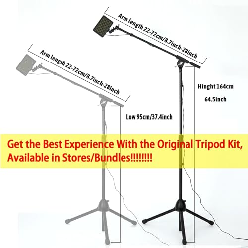 Polarized LED Tattoo Work Light Tattoo Light with Tattoo Vision Lenses and Extra Frame for Exceptional Clarity Eliminating Shadows to See Every Minute Detail with Utmost Precision not Included Stand