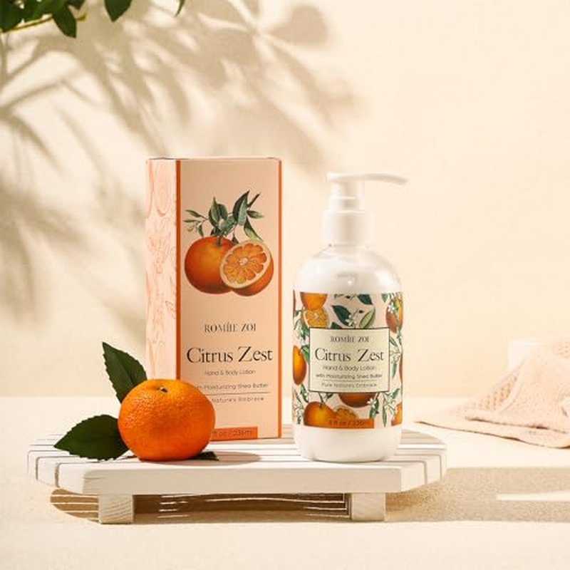 ROMIIE ZOI Daily Hand & Body Lotion with Moisturizing Shea Butter - Citrus - 236 ML / 8 FL OZ