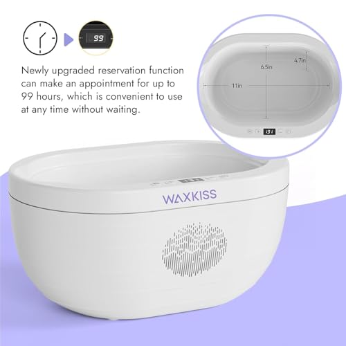 Paraffin Wax Machine for Hand and Feet with Paraffin Wax Refills moisturizing, 3000ml Safety Hand wax Paraffin Machine for Reservation Paraffin Wax Bath Warmer