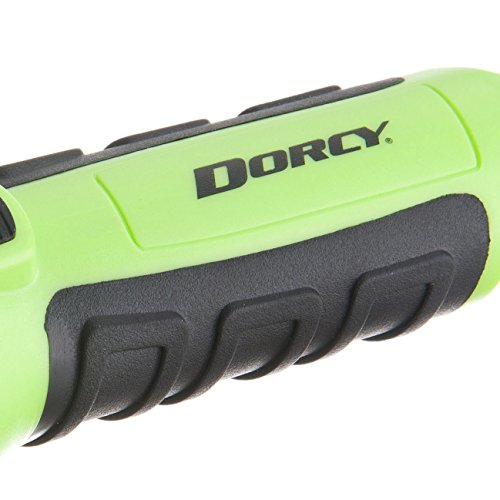 Dorcy 150 Lumen Floating Water Resistant LED Flashlight with Carabineer Clip, Neon Green (41-2513)
