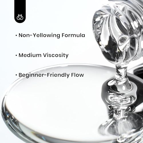 Beetles Builder Gel for Nails,0.51 oz 8 in 1 Clear Builder Strengthener Gel Enhancement Nail Building Nail Apex for Beginners & DIY Fall Halloween Nails Salon Manicure,LED & UV Lamp Needed