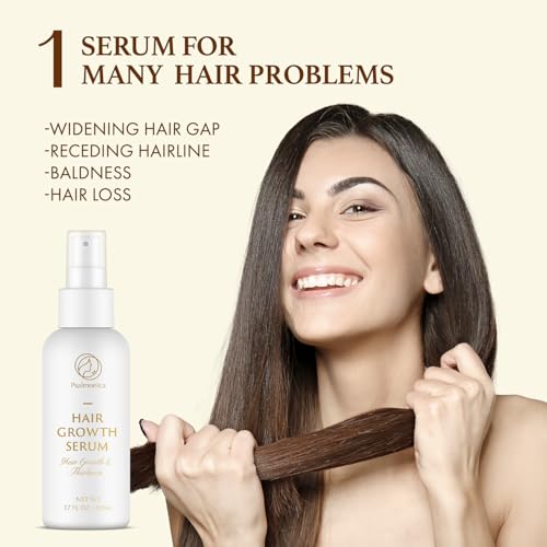Hair Growth Serum: Rosemary Batana Castor Oil Rice Water Biotin Hair Oils for Hair Growth - Hair Growth Thickening Product - Hair Loss Treatments for Women Men(50 ML)