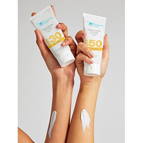 The Organic Pharmacy Cellular Protection Sunscreen SPF 50 - Mineral Sunscreen, 3.4 oz 100 ml