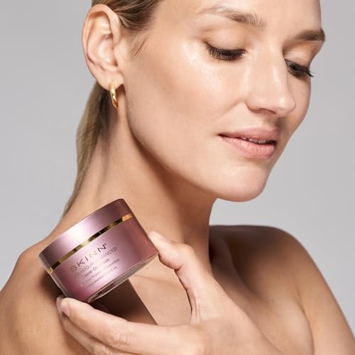 SKINN Neck Cream for Wrinkles, Neck Amour Leave-On Mask - Firming Cream, Tightening + Lifting Sagging Skin - Chin + Firming Treatment for Smoother + Firmer Skin - Cream for Men + Women