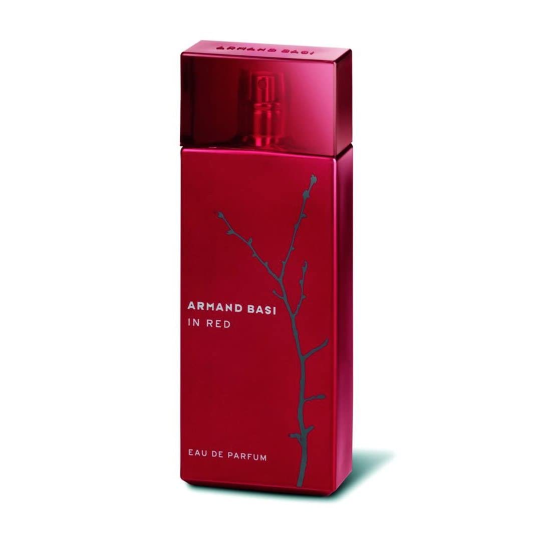 Armand Basi Red Eau De Parfum Spray - 3.4 Ounce | Elegant Fragrance for Women