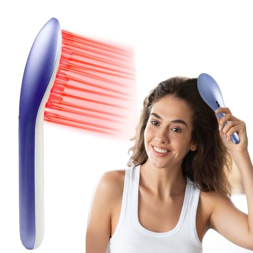 Laser Therapy Hair Growth Comb Model:Lasercomb-001, Hand-held Comb-Shaped Low Level Laser Therapy Device That emits Laser Light Designed to Promote Hair Growth in Women and Men.