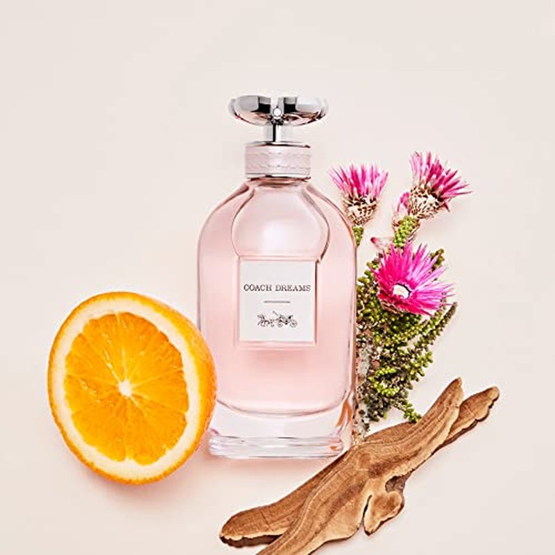 Coach Dreams Eau de Parfum - Women's Fragrance - Radiant Floral Woody - With notes of Juicy Pear, Cactus Flower & Joshua Tree