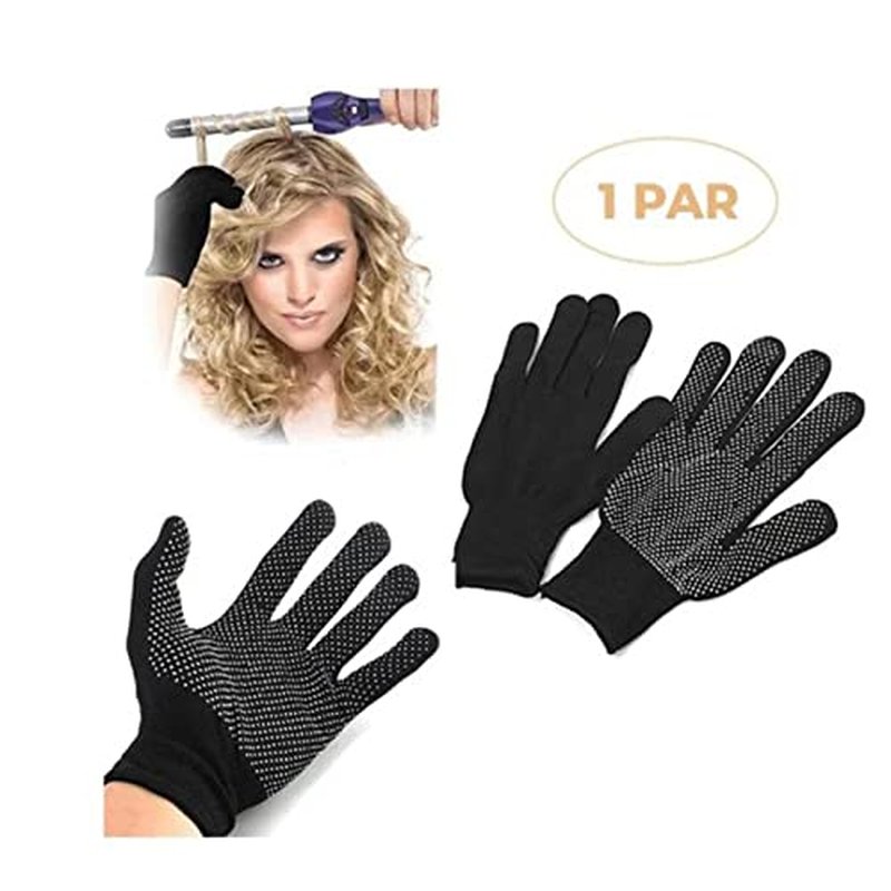 Heat Resistant Gloves, 1 Pair Professional Heat Proof Gloves,For Hair Styling,Curling Iron, Essential Hair Tool Accessory