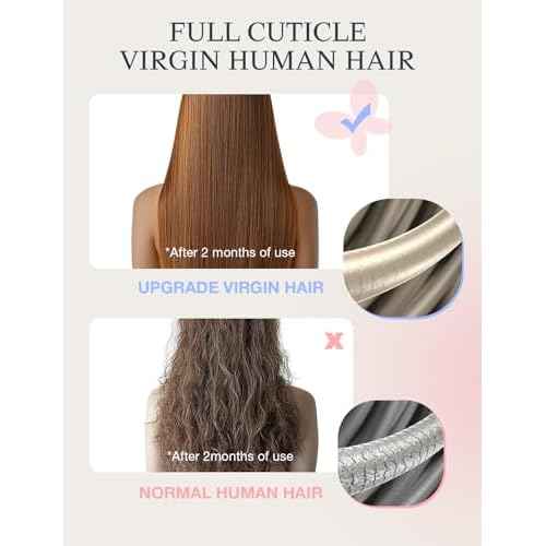 DOORES Injected Seamless Tape in Hair Extensions Human Hair Invisi Edge, Dark Brown to Chestnut Brown 10 Injection Tape-ins with 10 Classic Tape-ins 50g 16 Inch, Tape in Extensions