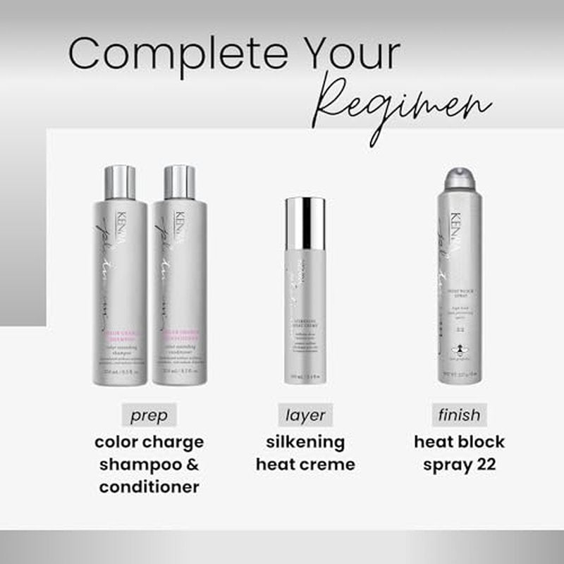 Platinum Heat Block Spray 22 | Heat Protecting Hairspray | High Hold For Ultimate Style Longevity | Clean Release From Hot Tools | All Hair Types
