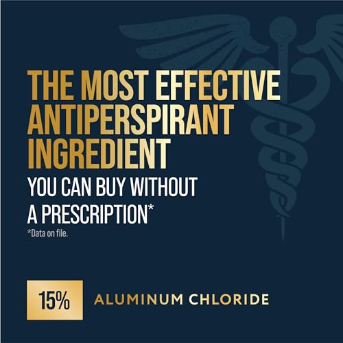 Certain Dri Prescription-Strength Clinical Antiperspirant Roll-On for Hyperhidrosis - 72-Hour Sweat Protection - Fragrance-Free - Doctor-Recommended for Men & Women - 1.2 fl oz