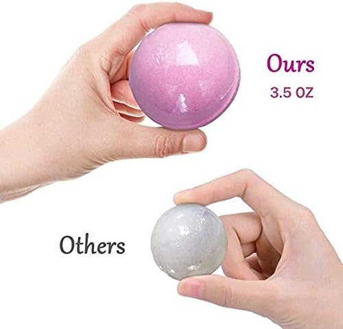 Bath Bombs Gift Set - 12 Handmade Shea Butter & Essential Oil Fizzy Bath Bombs | Perfect for Mom & Wife