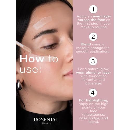 Organics BB Primer | with Niacinamide & Squalane ? Pore-Refining, Illuminating, Hydrating Primer for a Fresh Glow Look and Smooth Texture, 25 ml