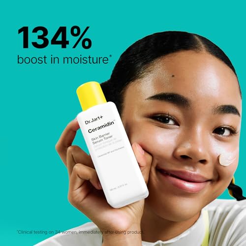Dr.Jart+ Ceramidin Skin Barrier Face Serum Toner with Ceramides | Korean Skin Care, 5.07 Fl Oz