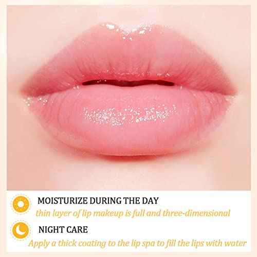 9 PCS Bee Lip Balm Lip Mask Honey Pot, Honey Lip Balm Bulk Lip Sleeping Mask Nourishing Overnight Lip Treatment, Lip Moisturizer Balm with Stick, Hydrating & Preventing Dry, Cracked Lips, Lip Scrubs