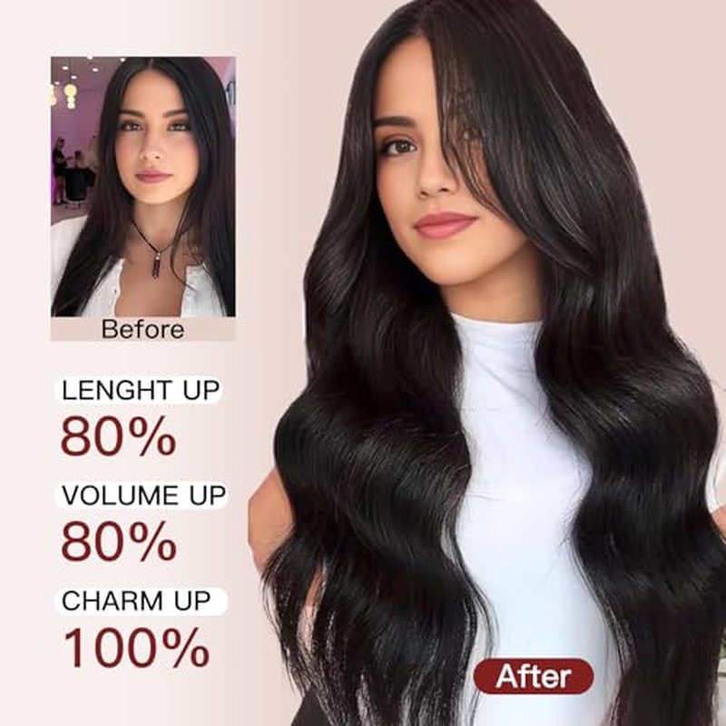 LOVELINE Clip in Hair Extensions Real Human Hair, 100% Remy Human Hair Extensions Clip Ins for Women, 7Pcs 20Inch 120g, Ash Blonde to Platinum Blonde
