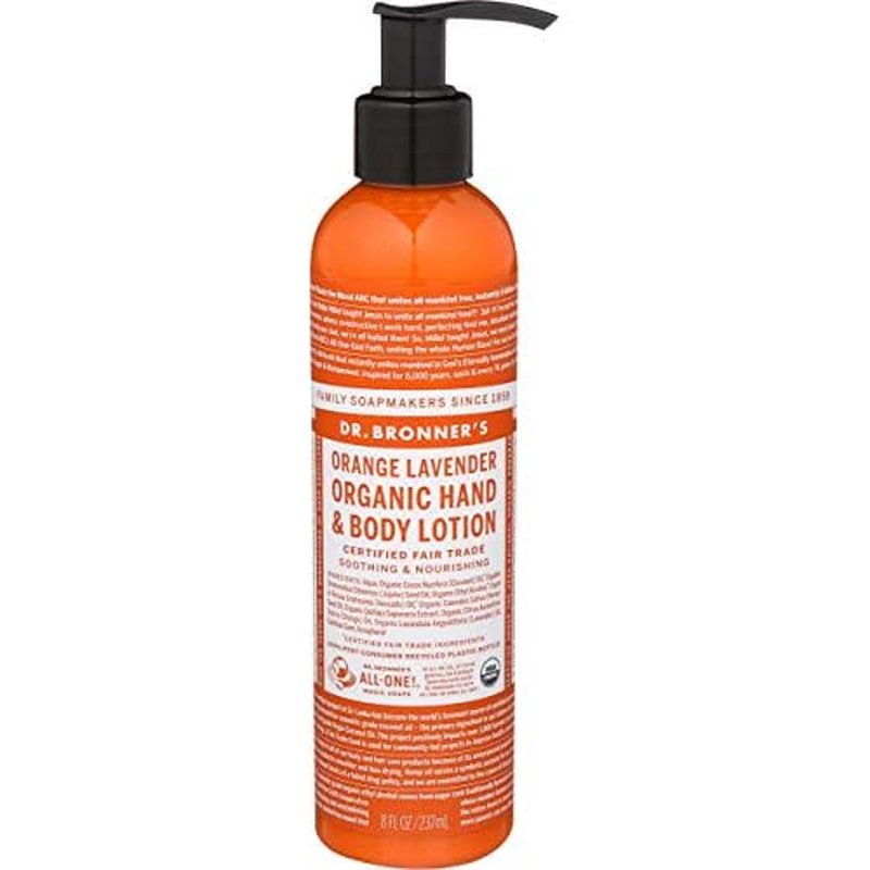 Dr. Bronner's, Lotion Orange Lavender Organic, 8 Fl Oz