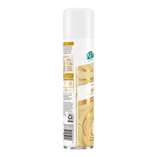 Batiste Dry Shampoo for Blonde Hair - Oil Absorbing Formula | 3.81 Fl Oz, Pack of 2