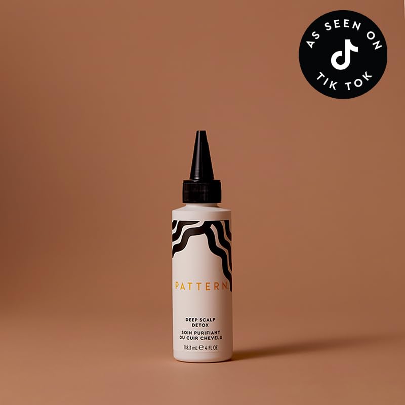PATTERN Beauty Deep Scalp Detox - 2-in-1 Cleansing Hair Serum for Product Build-Up Removal | 4 fl oz