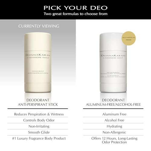 Donna Karan Cashmere Mist Anti-Perspirant Deodorant Stick for Women, Travel Size, 1.0 Oz.
