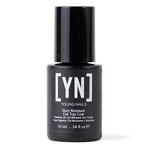 Young Nails Gel Top Coats & Base Coat - High Gloss Shine, Clear Gel Polish Top Coat, UV & LED, Gel Acrylic Dip Powder Nails