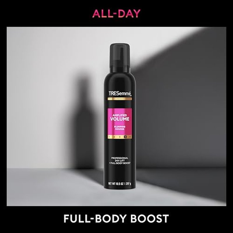 TRESemm? Plumping Mousse Amplified Volume for 24H Lift and Body with Pro Lock Technology 10.5 Fl Oz