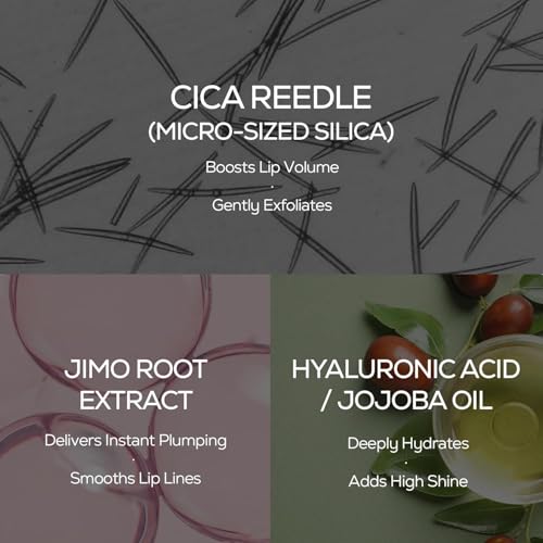 VTCOSMETICS Reedle Shot Lip Plumper, 0.15 oz (4.3 g), Moisturizing, Transparent, Lip Gloss, Stocking Stuffers, Fragrance-free, Korean Cosmetics (Expert)