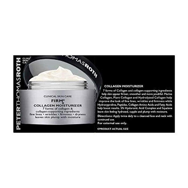 Peter Thomas Roth | Firmx¢ç Collagen Moisturizer | Face Cream With Collagen, Collagen Skin Cream, Firming Face Cream, 1.7 Oz
