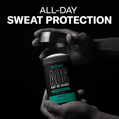 Art of Sport Men¡¯s Antiperspirant ? Aluminum-Free, Natural Botanicals ? Eucalyptus Victory Scent ? Long-Lasting Sweat Protection ? Made for Athletes ? 2.7 oz (2-Pack)