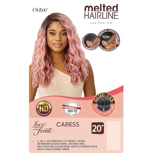 Outre Lace Front Wig - Melted Hairline - Caress (DR2/FROSTED ASH BLONDE)