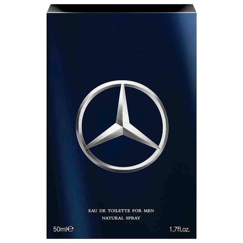 Mercedes Benz Man Intense - Woody Spicy Cologne for Men - Mens Cologne with Oakmoss, Geranium, Amber - Long-Lasting Men's Fragrance - 3.4 oz EDT Spray