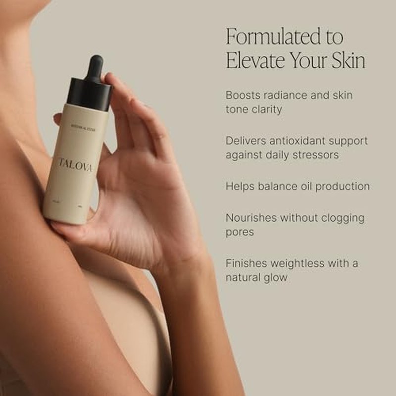 Botanical Elixir 2oz, Botanical Face Oil Moisturizer, Natural & Clean Anti Aging Hydrating Facial Oil with Jojoba, Vitamin E & C Serum, Treats Fine Lines & Wrinkles, Dark Spots Corrector