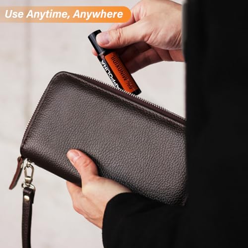 5% Minoxidil Beard Growth Serum for Men, 5% Minoxidil Hair Regrowth Roller Bottle Design, Extra Strength Beard Growth Oil for Stronger Thicker Fuller Beard Faster