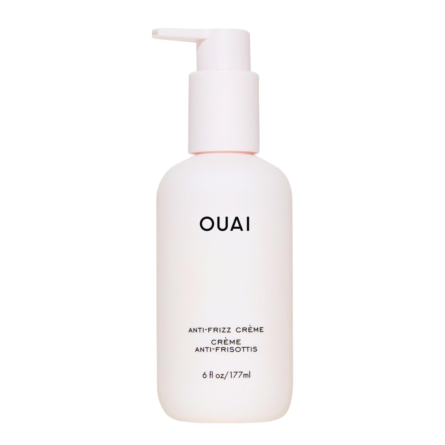 OUAI Anti-Frizz Cream - Moisturizing Hair Cream for Frizz Control & Heat Protection - Hydrating Jackfruit & Beetroot Extract | 6 oz