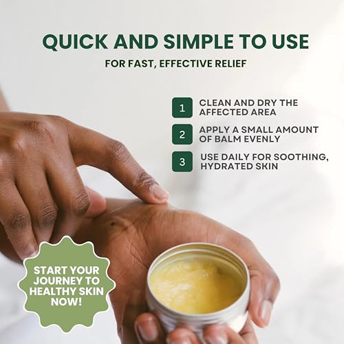 Tea Tree Oil MaxTherapy Balm, Itchy Skin Relief, Soothing for Rashes, Jock Itch, Athlete¡¯s Foot, Chafing, Insect Bites, Folliculitis, Dry Sensitive Skin, Effective & Safe for All Ages, 2-Pack